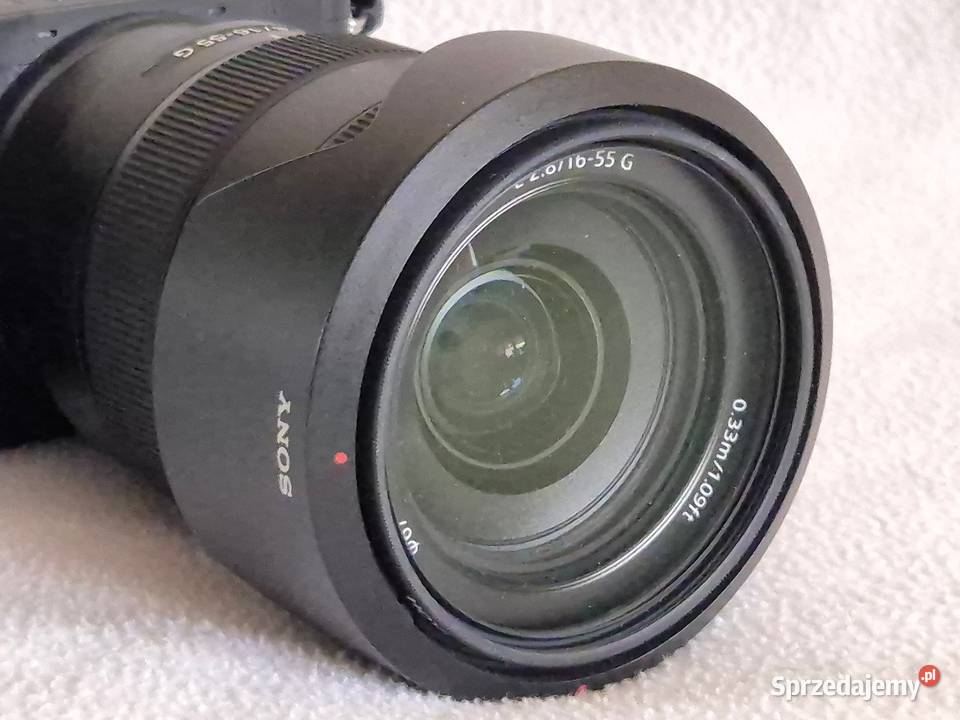 Sony Alpha A6500 dwa obiektywy dodatki małopolskie