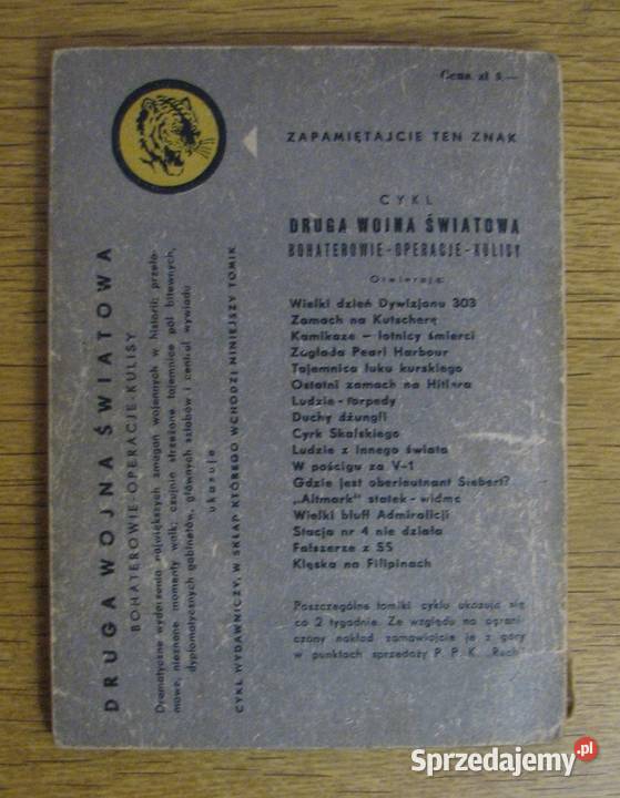 Żółty Tygrys Klęska na Filipinach 1958 historyczne Parczew