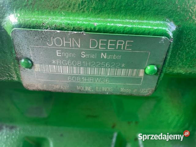 Blok Silnika John Deere RG 6081 wielkopolskie Jastrzębniki