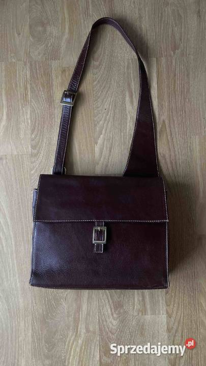 Torba skórzana vintage retro unikat Uniseks Warszawa