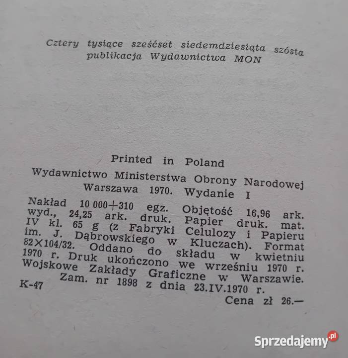 Jerzy Kłossowski Wspomnienia z marynarki Antykwariat Koźminek