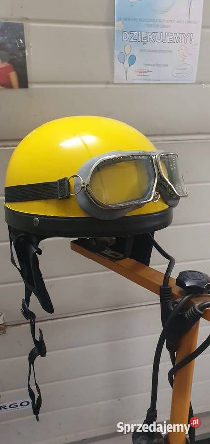 Kask orzeszek gogle prl Głogów sprzedam