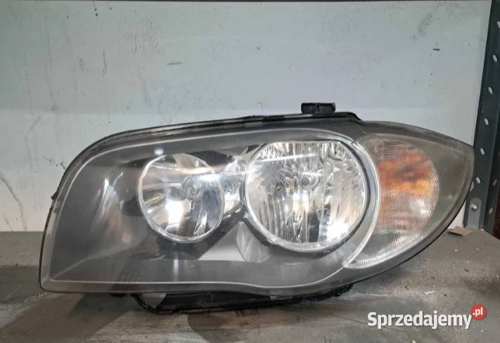 Lampa przód przednia Reflektor Lewy lewa BMW 1 podkarpackie Chrząstów sprzedam