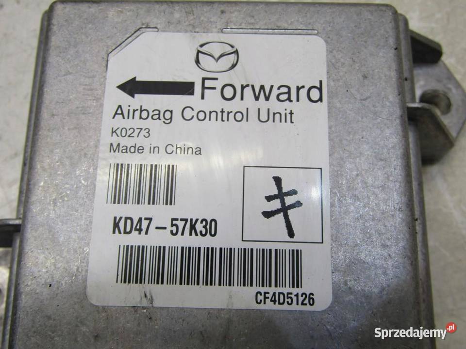SENSOR PODUSZEK AIRBAG OK MAZDA CX5 CX5 KE I 22 osobowe lubelskie