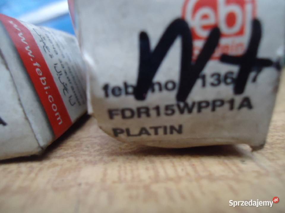 Świeca zapłonowa PLATIN FEBI 13607 NOWE śląskie