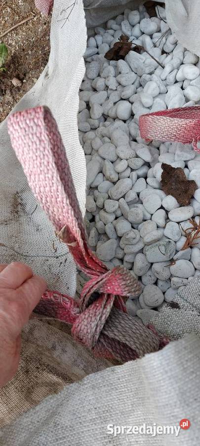 Białe kamienie do ogrodu łódzkie Mirosławice