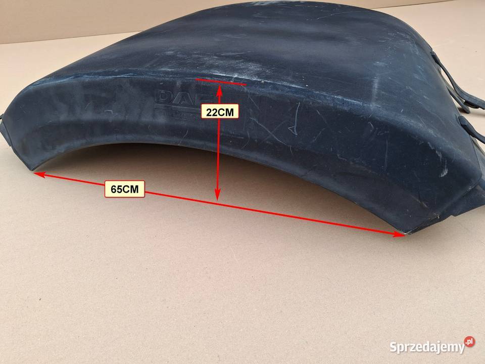 DAF XF BŁOTNIK NADKOLE TYŁ ORYGINAŁ Bieleń