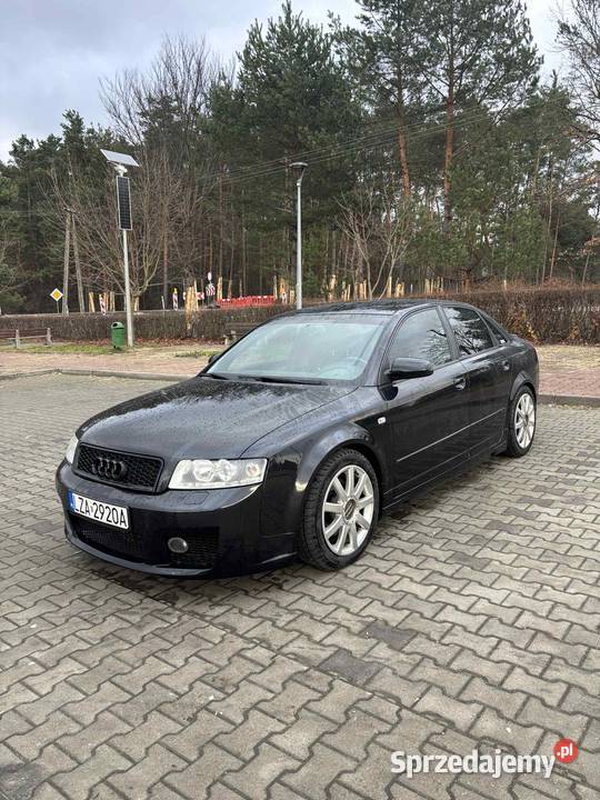 Audi A4 B6 18T BEX SLINE BENZYNALPG SZWAJCAR garażowany Zamość