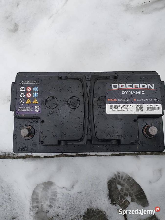 Akumulator Oberon Dynamic 80Ah 720A Radomsko