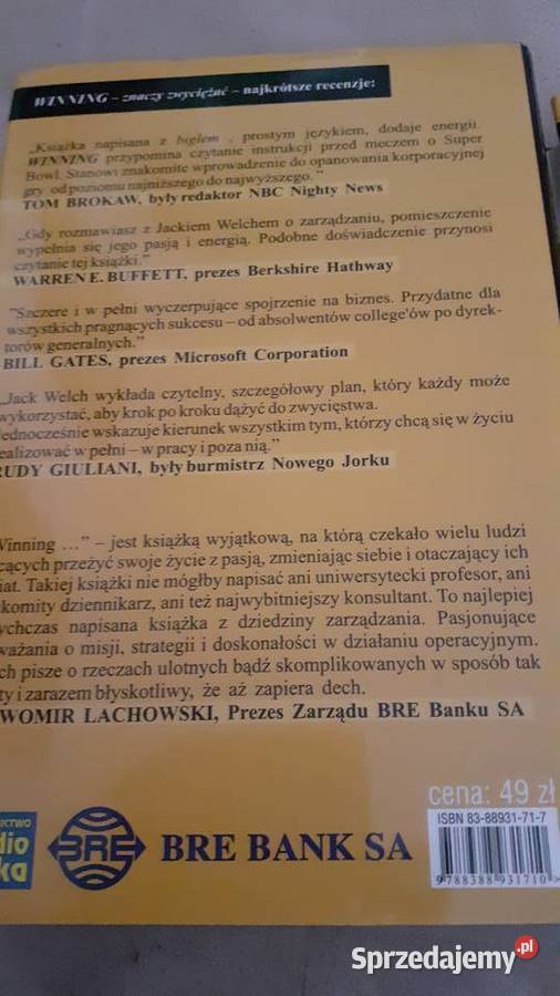 Winning znaczy zwycieżać Winning odpowiedzi Szczecin sprzedam