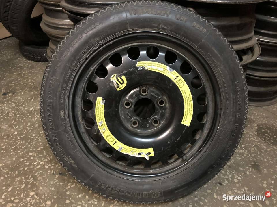 Koło dojazdowe Mercedes 1557017 Felgi stalowe dolnośląskie Kłodzko