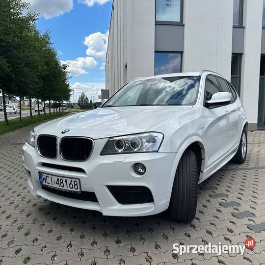 BMW X3 F25 xDrive20d M Pakiet HUD Jasna skóra 51 isofix Poznań