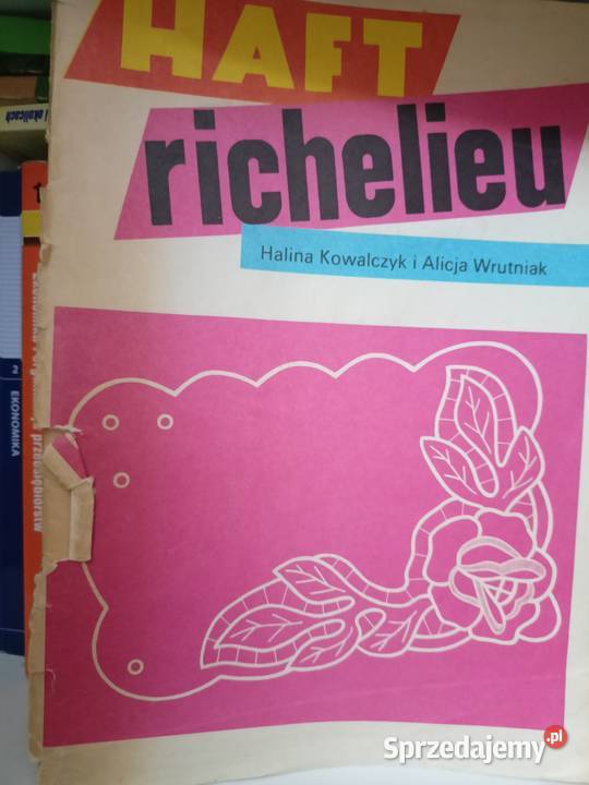 Haft richelieu książki Warszawa księgarnia Praga sprzedam