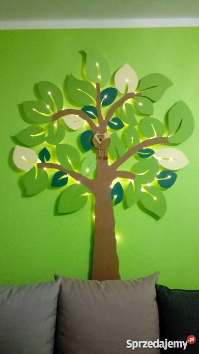 Duże drzewko drzewo ozdoba ażur wycinanka Zawiercie