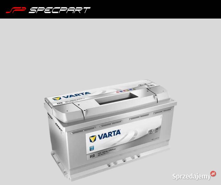 Akumulator VARTA Silver Dynamic H3 100Ah 830A EN Gorzów Wielkopolski