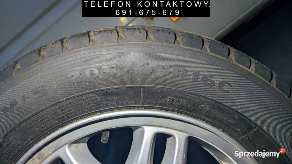 Koła Mercedes 20565R16C rozstaw 5x112 Dobrzyń nad Wisłą
