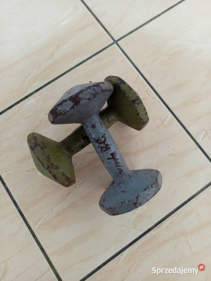 Hantle żeliwne 2 4 Zgierz sprzedam