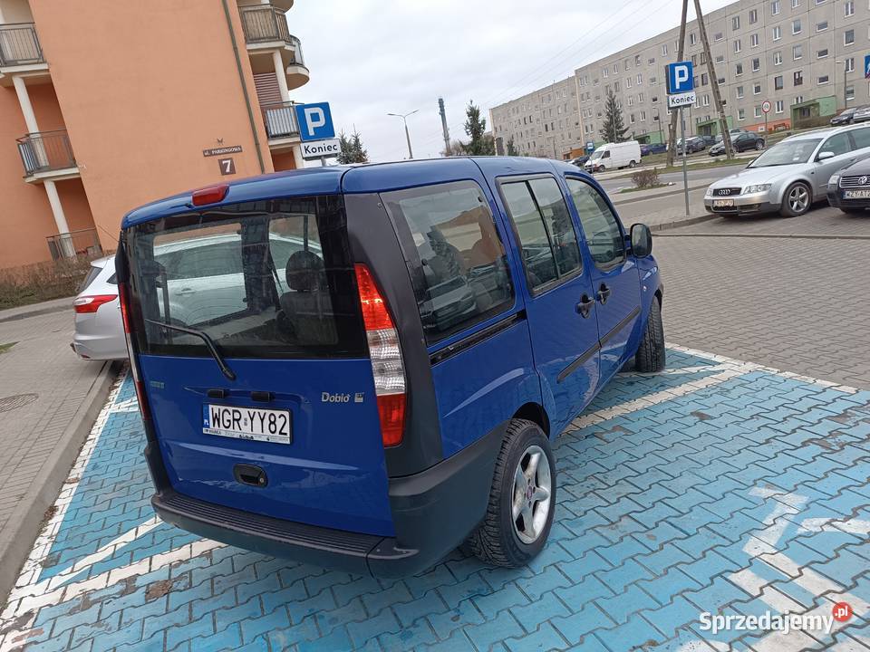 Fiat Doblo 12 8V 65 LPG GAZ Zarejestrowany w Polsce Doblo mazowieckie Żyrardów