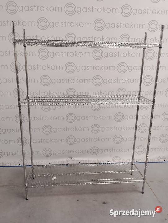 Regał chromowany 152x46x185 Wrocław