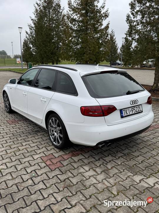 Audi A4 B8 Avant 2011 226 przebieg 20 TDI Rok produkcji 2011 Bodzentyn sprzedam