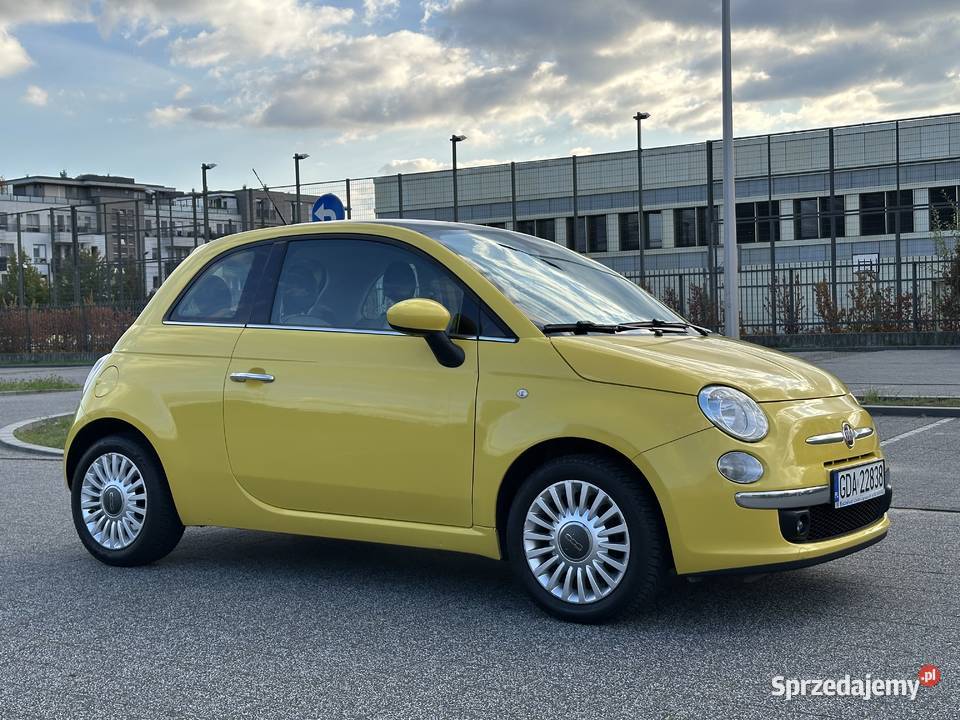 Piękny Fiat 500 12 benzyna klimatyzacja czujniki 500 mazowieckie