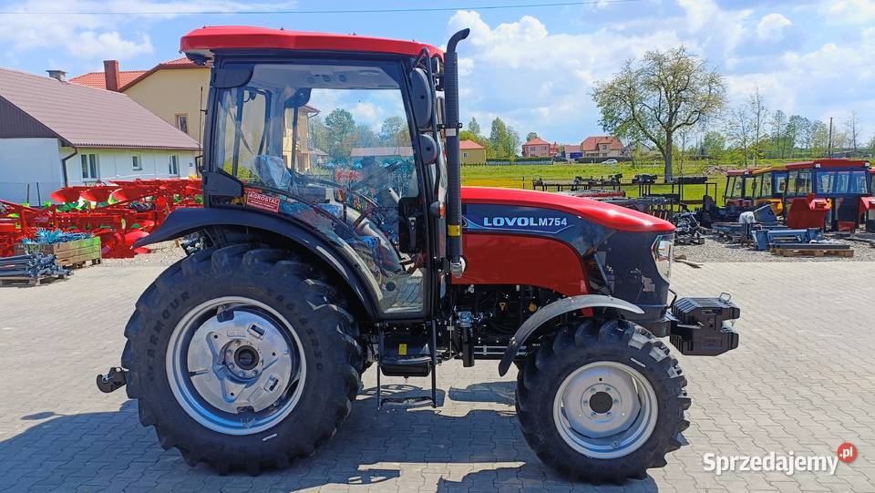 Ciągnik LOVOL M754 75 Rewers Klima Radio Radio Tarnogród