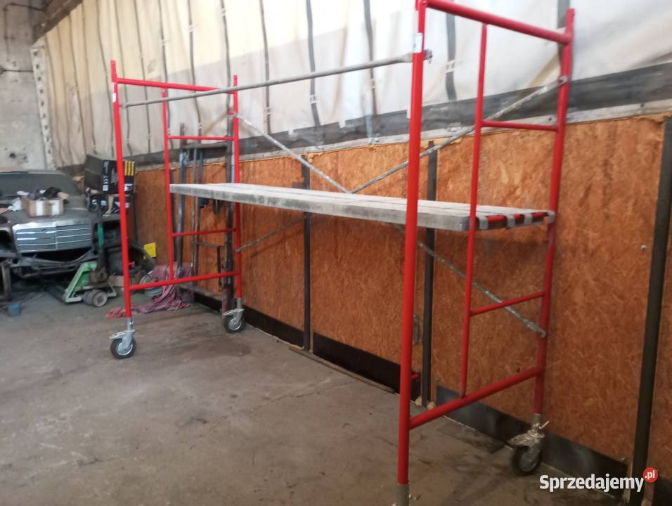 Rusztowanie metalowe drabinkowe oryginalne podkarpackie Mielec