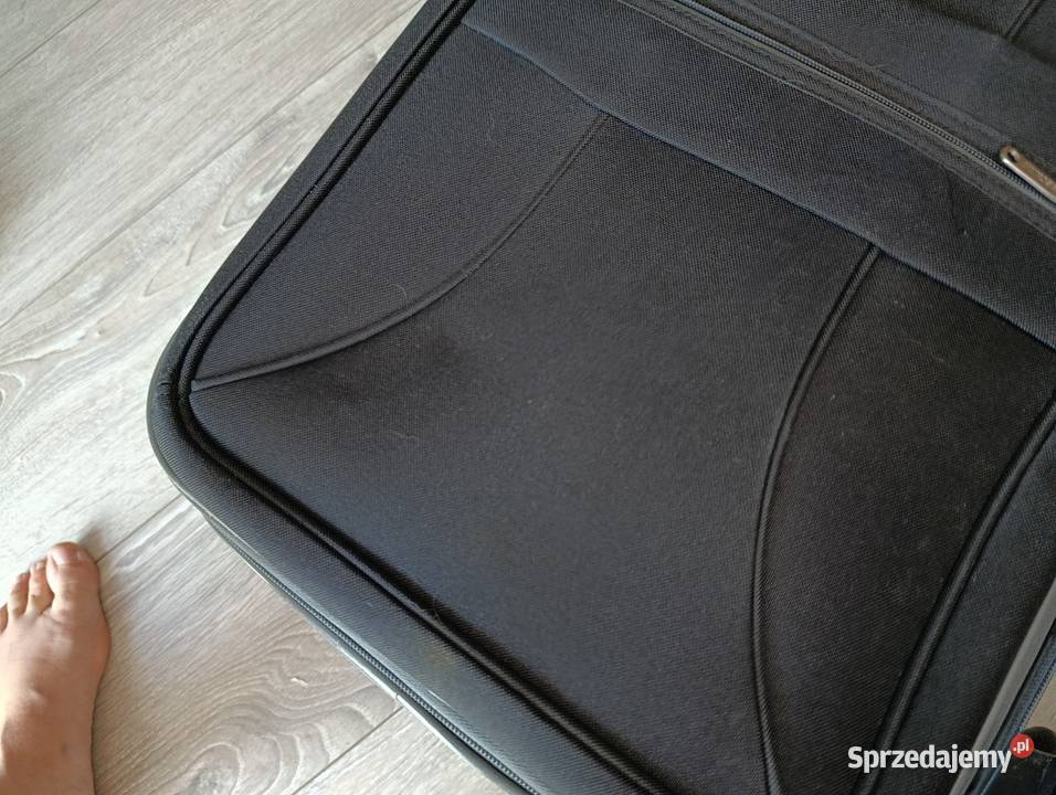 walizka czarna średnia pilna sprzedaż Poznań