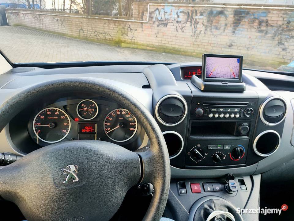 Peugeot Partner 12 Benzyna 115 2018r do przewozu pomorskie Gdynia