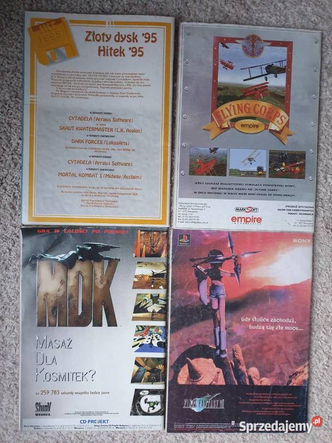 Świat Gier Komputerowych 4 numery Gdynia