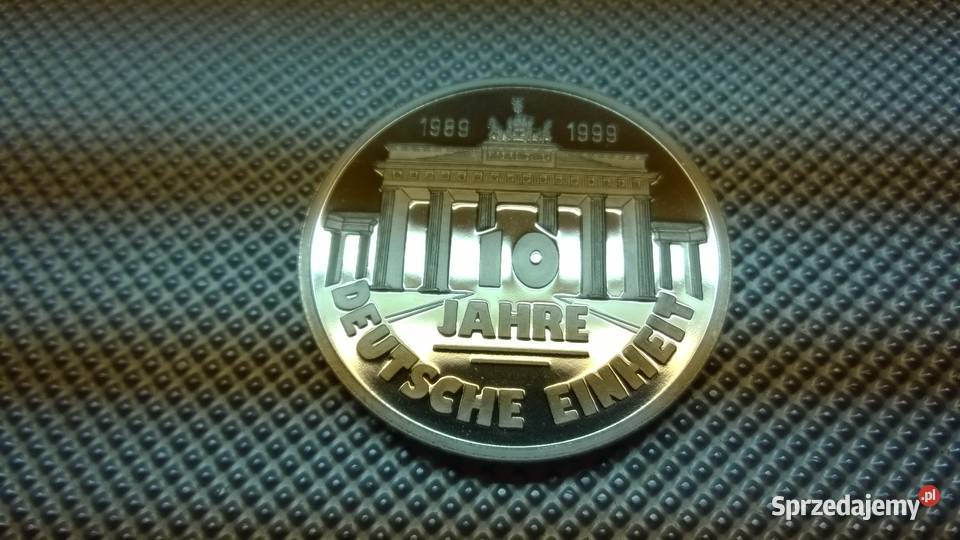 medal 10 LAT ZJEDNOCZENIU NIEMIEC Warszawa