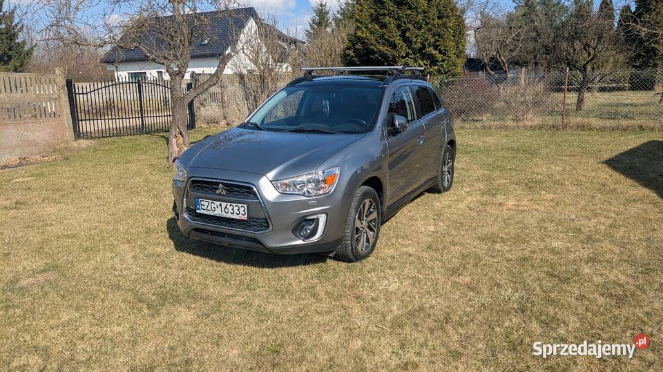 Mitsubishi ASX 16 b Salon Polska 1 właściciel szary