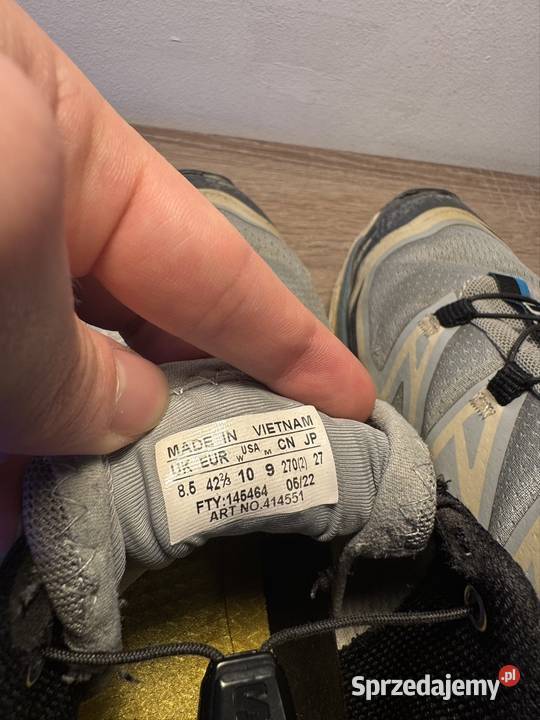 Salomon XT6 ADV Dover Silver Beige SLAB Katowice