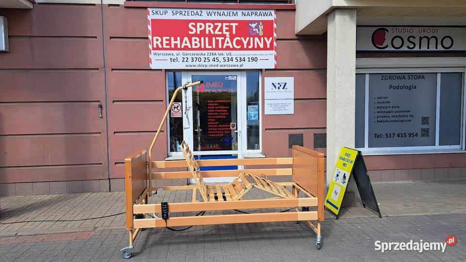 Łóżko Rehabilitacyjne Elektryczne Days na pilota mazowieckie Warszawa sprzedam