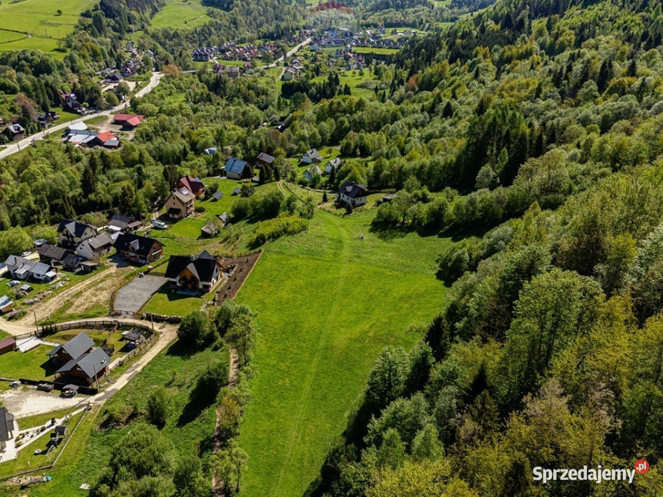 Widokowa Działka na wzniesieniu z pozwoleniem Szlachtowa