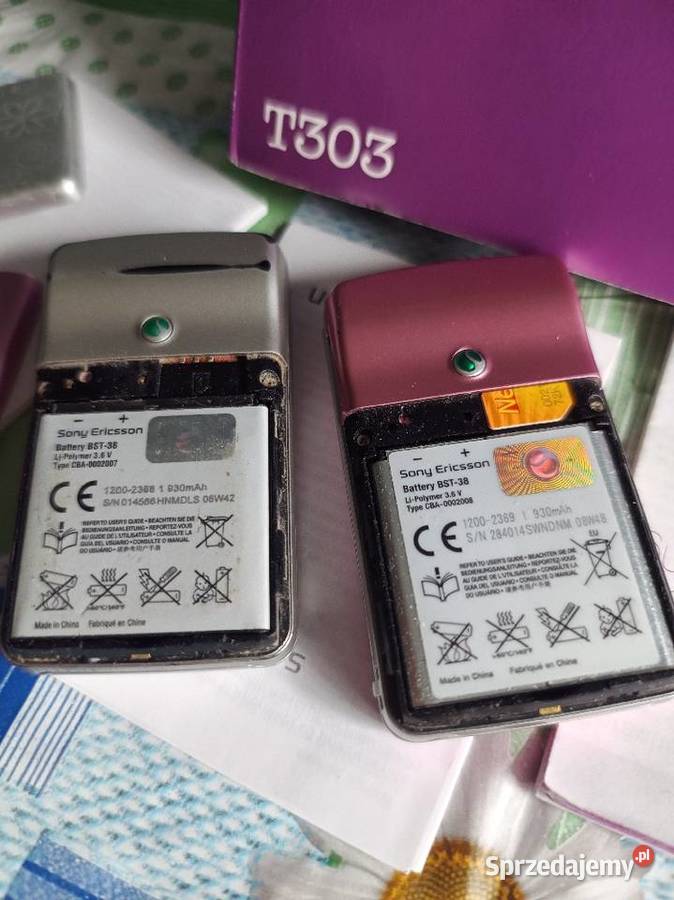 Sony Ericsson T303 dwie sztuki Legnica