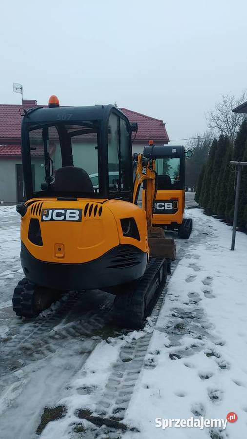 JCB 8026 z 2017 roku stan kabina Rok produkcji 2017 Piotrków Trybunalski