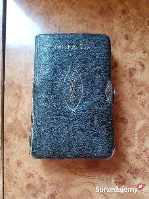 Staroniemiecka Biblia Antyczna z 1928r Pozostałe Antyki, Sztuka, Kolekcje podkarpackie Strzyżów