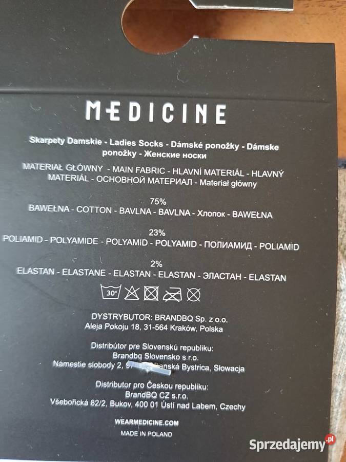 Medicine Skarpetki damskie kapibara herbaciara mazowieckie Warszawa
