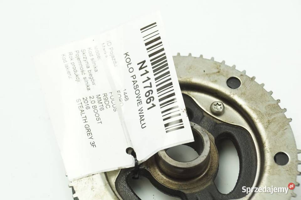 20 MK3 BOOST FOCUS ST KOŁO PASOWE WAŁU osobowe kujawsko-pomorskie