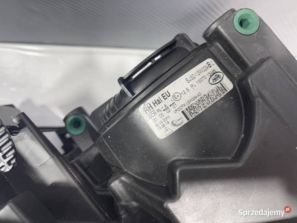 RANGE ROVER EVOQUE PRAWA LAMPA PRZÓD ZWYKŁA Prawe Ostroróg