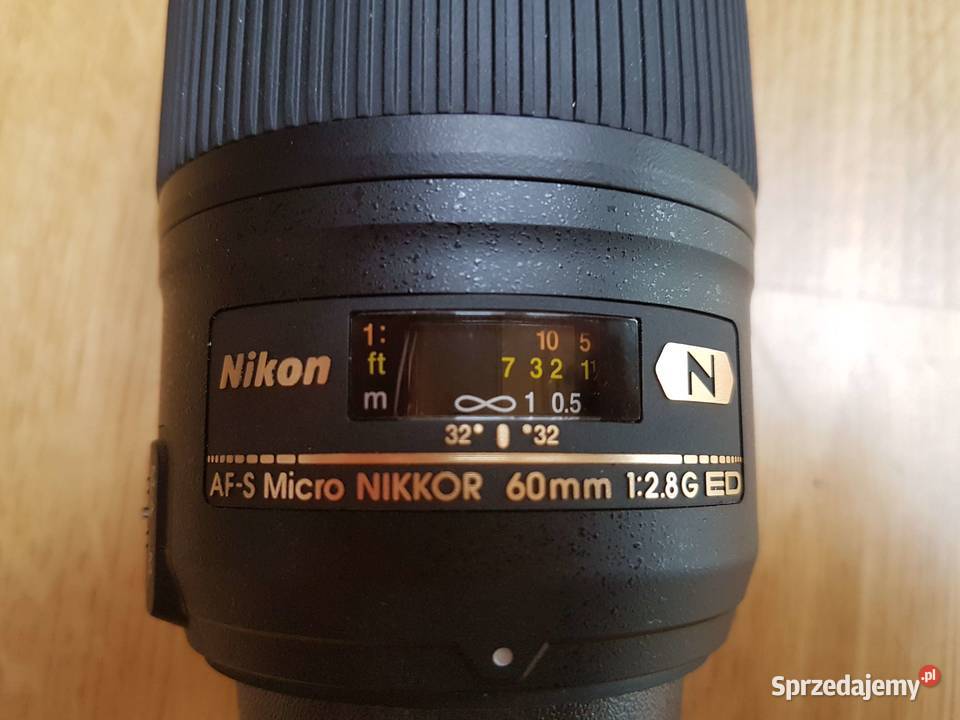 Obiektyw NIKON NIKKOR AFS 60MM F28 G ED micro Akcesoria Warszawa