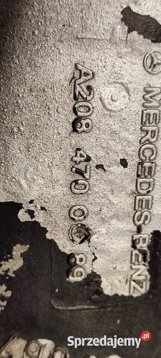 MERCEDES W208 CLK WLEW PALIWA A2084700489 osobowe