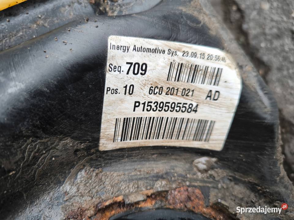 BAK ZBIORNIK PALIWA AUDI A1 8X VW SEAT SKODA osobowe Przystajń