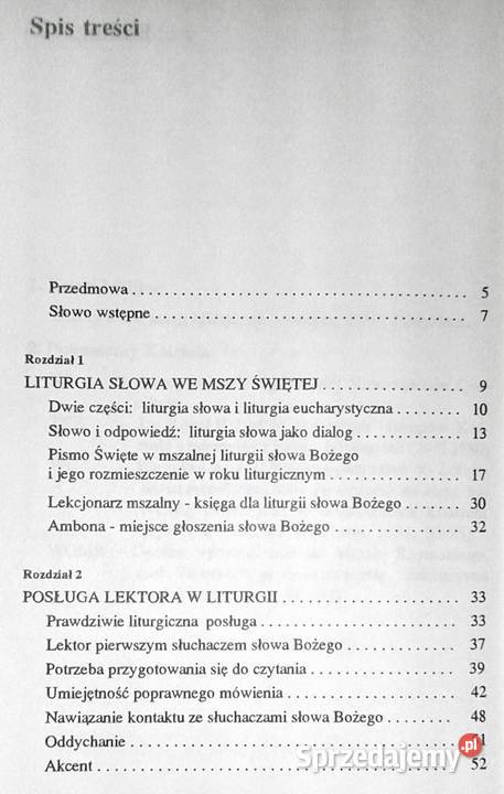 Lektor i jego liturgiczna posługa ks Eugeniusz Pozostałe Chełm