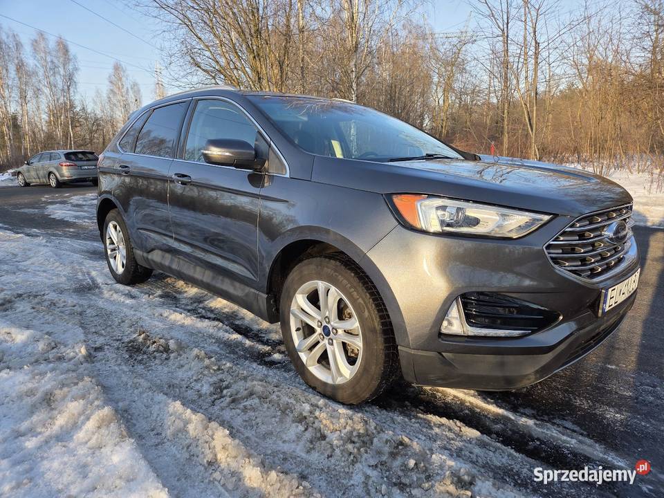 Ford Edge SEL 20 FWD benzyna 2019 zadbany łódzkie Łódź