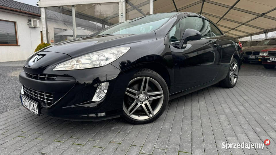 Peugeot 308 CC Peugeot CC czarny Zduńska Wola sprzedam