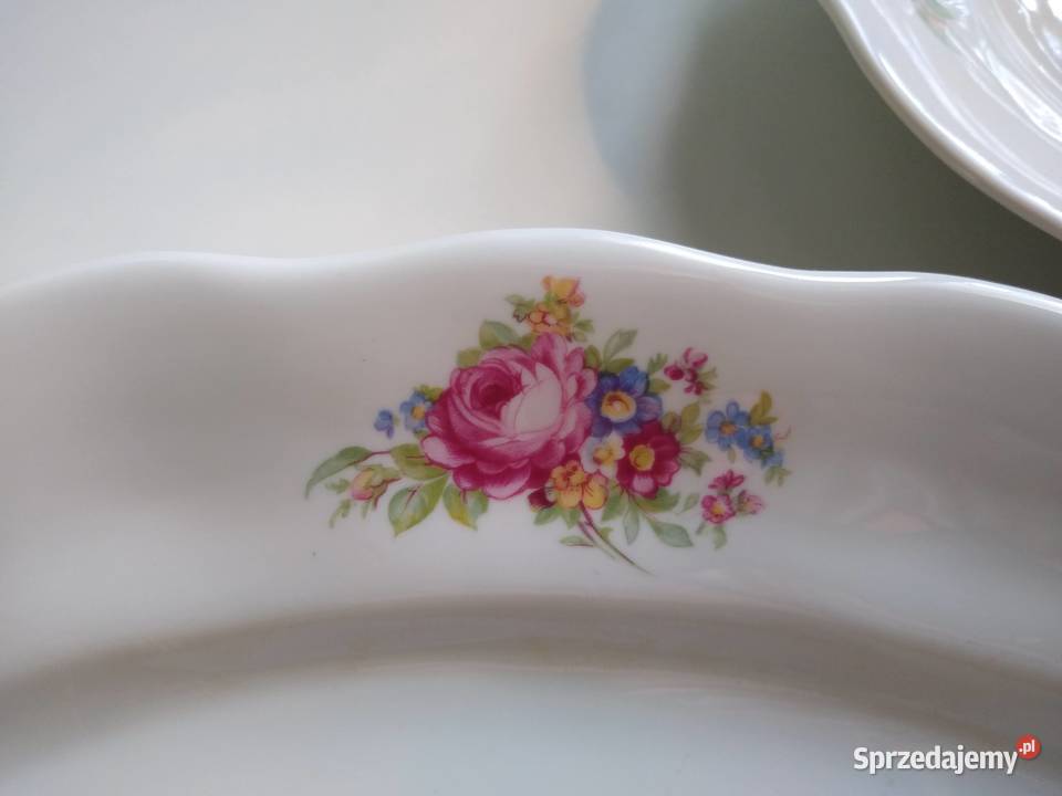 Duże Półmiski Sygnowane Karolina Vintage lata Gdańsk