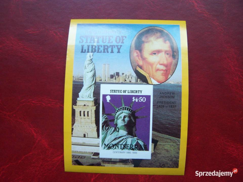 Montserrat 1986 MNH Prezydenci USA Statua śląskie Tychy