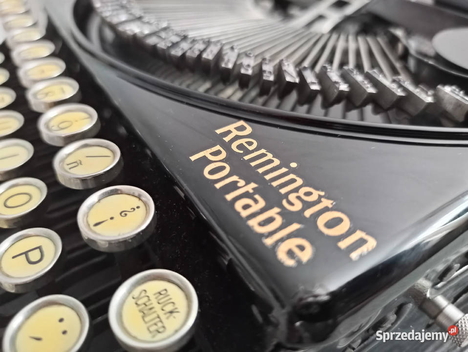 Walizkowa maszyna do pisania Remington Portable Kolekcje